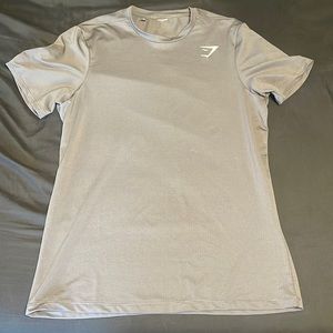 Mens Gymshark T Shirt Grey